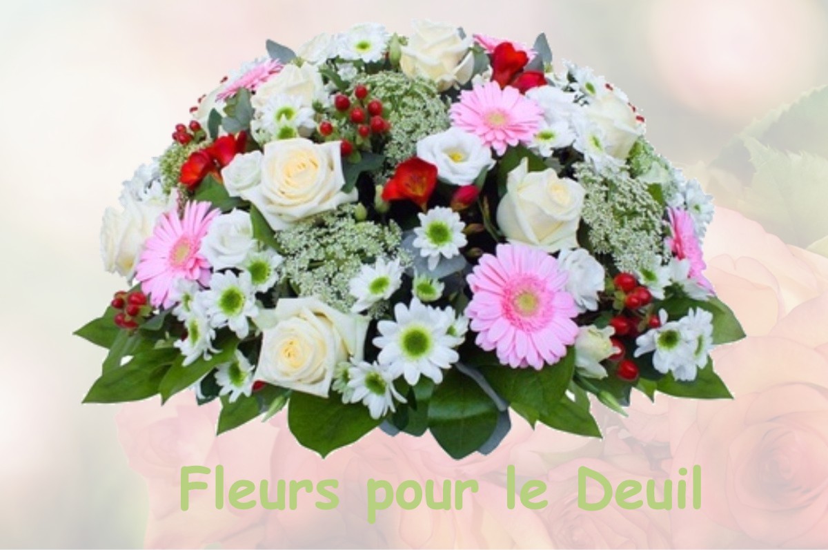 fleurs deuil ESCALANS